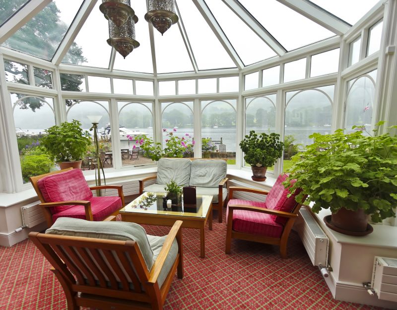 Sunroom with Garden View