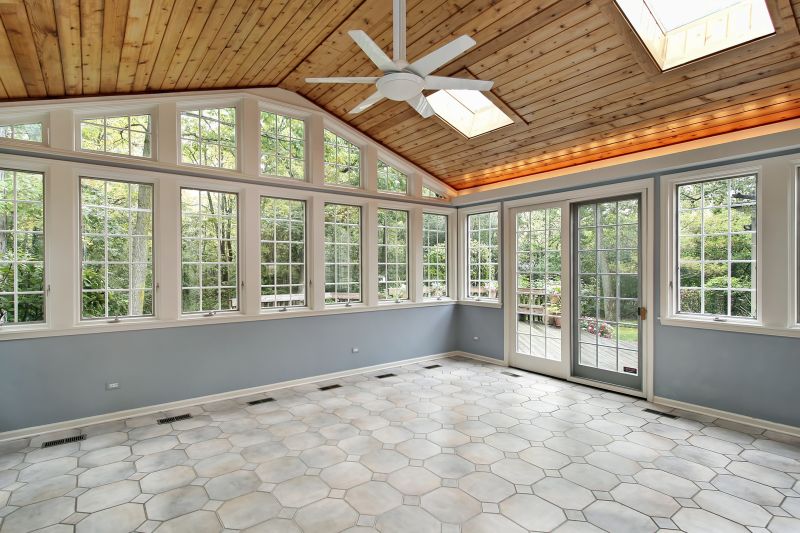 Winter Sunroom Installation
